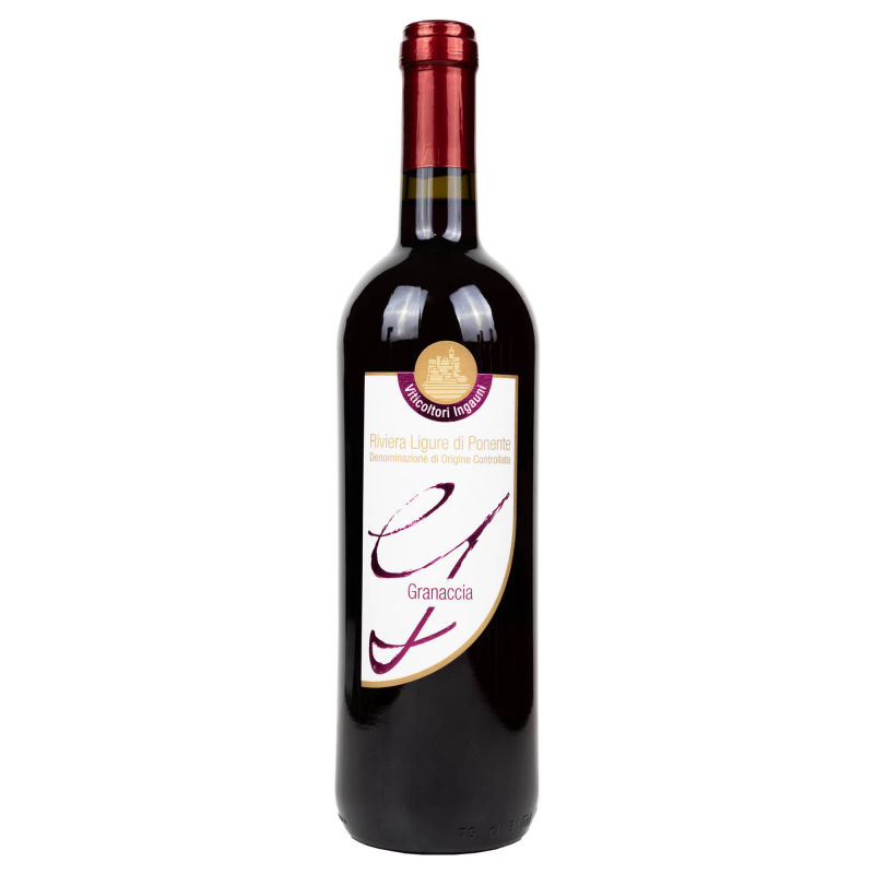 Vino rosso Granaccia Viticoltori Ingauni